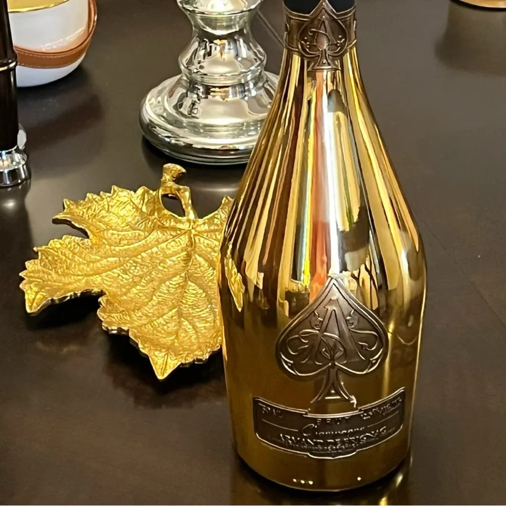 Ace of Spades Armand de Brignac Champagne Bottle! Empty! Decorative Home Art GWP - Picture 2 of 3